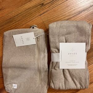 zestt Organic Dreamsoft Travel Scarf in Tan